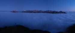 Archived image Webcam Rosshütte - Top station Seefelder Joch 06:00