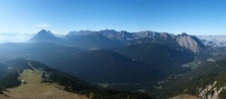 Archived image Webcam Rosshütte - Top station Seefelder Joch 15:00