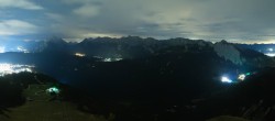 Archived image Webcam Rosshütte - Top station Seefelder Joch 03:00