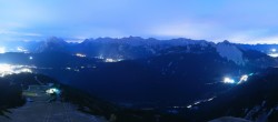 Archived image Webcam Rosshütte - Top station Seefelder Joch 05:00