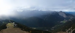 Archived image Webcam Rosshütte - Top station Seefelder Joch 15:00