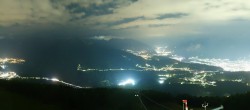 Archived image Webcam Patscherkofel - Top Station 23:00