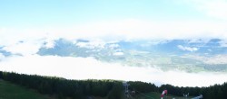 Archiv Foto Webcam Patscherkofel - Bergstation 08:00
