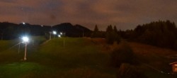 Archived image Webcam Nesselwang - Base Station Alpspitzbahn 21:00