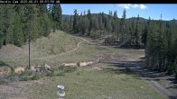 Archiv Foto Webcam Mt Bachelor: Nordic Center 09:00