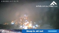 Archiv Foto Webcam Falls Creek: Blick auf das Village 19:00