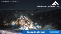 Archiv Foto Webcam Falls Creek: Blick auf das Village 21:00