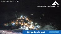 Archiv Foto Webcam Falls Creek: Blick auf das Village 01:00