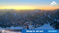 Archiv Foto Webcam Falls Creek: Blick auf das Village 05:00