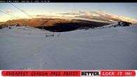 Archiv Foto Webcam Thredbo: Basin Schlepplift und Abfahrt 16:00