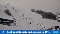 Archiv Foto Webcam Falls Creek: Talstation Scott Chair 11:00