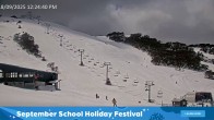 Archived image Webcam Falls Creek: Scott Chair Base Station 11:00