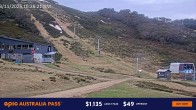 Archived image Webcam Falls Creek: Scott Chair Base Station 09:00