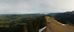 Archiv Foto Webcam Kronberg bei Appenzell: Gipfelpanorama 09:00