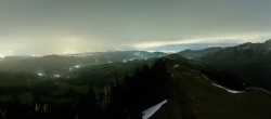 Archiv Foto Webcam Kronberg bei Appenzell: Gipfelpanorama 01:00