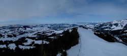 Archiv Foto Webcam Kronberg bei Appenzell: Gipfelpanorama 02:00