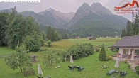 Archived image Webcam Grainau - View Hotel Längenfelder Hof 05:00
