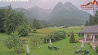Archived image Webcam Grainau - View Hotel Längenfelder Hof 06:00