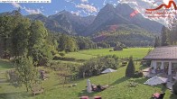 Archived image Webcam Grainau - View Hotel Längenfelder Hof 15:00