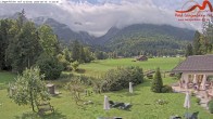 Archived image Webcam Grainau - View Hotel Längenfelder Hof 10:00