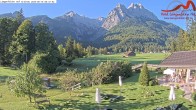 Archived image Webcam Grainau - View Hotel Längenfelder Hof 07:00