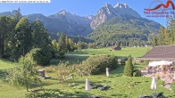 Archived image Webcam Grainau - View Hotel Längenfelder Hof 08:00