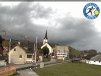 Archiv Foto Webcam Gonten bei Appenzell: Kirche und Loipen 15:00