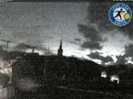 Archived image Webcam Gonten - View Church and Trails 03:00