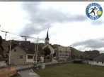 Archived image Webcam Gonten - View Church and Trails 05:00