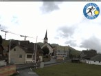 Archived image Webcam Gonten - View Church and Trails 09:00