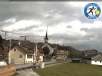 Archiv Foto Webcam Gonten bei Appenzell: Kirche und Loipen 11:00