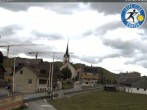 Archiv Foto Webcam Gonten bei Appenzell: Kirche und Loipen 17:00