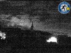 Archived image Webcam Gonten - View Church and Trails 23:00