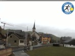 Archived image Webcam Gonten - View Church and Trails 09:00