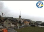 Archiv Foto Webcam Gonten bei Appenzell: Kirche und Loipen 11:00