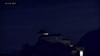 Archiv Foto Webcam Kufstein: Blick auf die Festung 23:00