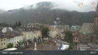 Archiv Foto Webcam Bozen - Blick auf den Waltherplatz 08:00