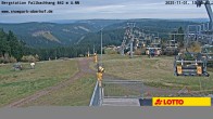Archiv Foto Webcam Oberhof: Fallbachhang Bergstation 09:00