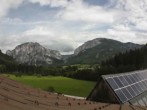 Archiv Foto Webcam Angererhof in Tragöß: Blick nach Norden 09:00