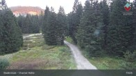 Archiv Foto Webcam Bodenmais - Chamer Hütte 18:00