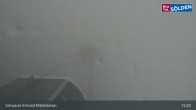 Archiv Foto Webcam Sölden - Schwarze Schneid Mittelstation 14:00