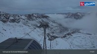 Archived image Webcam Sölden - Schwarze Schneid Gondola 04:00