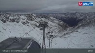 Archived image Webcam Sölden - Schwarze Schneid Gondola 07:00