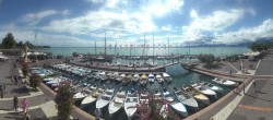 Archiv Foto Webcam Gardasee - Hafen von Bardolino 15:00
