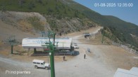 Archived image Webcam Valdezcaray - Ski lift Principantes 11:00