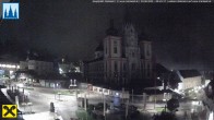 Archiv Foto Webcam Mariazell: Hauptplatz und Basilika 23:00
