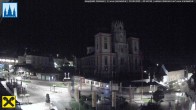 Archiv Foto Webcam Mariazell: Hauptplatz und Basilika 01:00