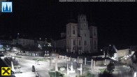 Archiv Foto Webcam Mariazell: Hauptplatz und Basilika 23:00