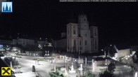 Archiv Foto Webcam Mariazell: Hauptplatz und Basilika 01:00