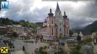 Archiv Foto Webcam Mariazell: Hauptplatz und Basilika 07:00